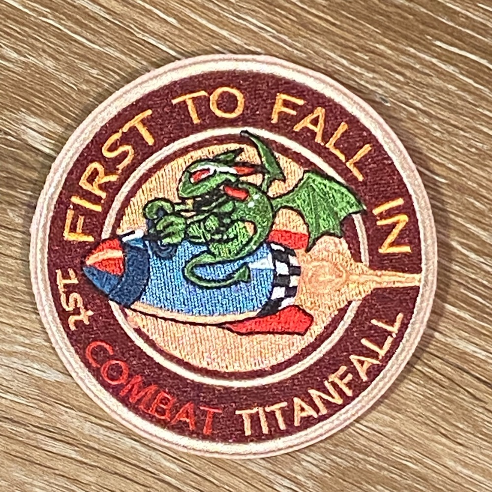 Rare Vintage TITANFALL Themed Patch